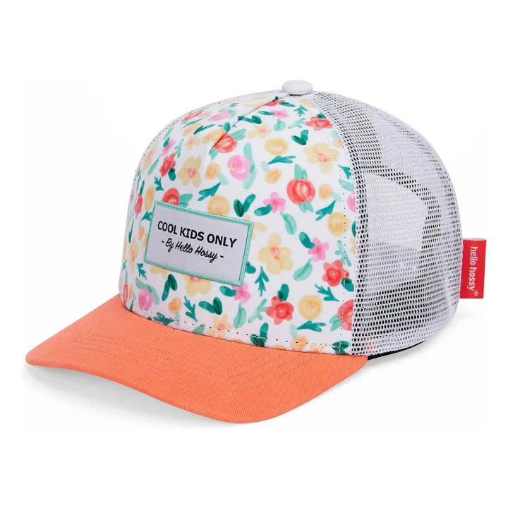 Trucker Watercolor Curved Visor Cap | Orange – Heaven Sent